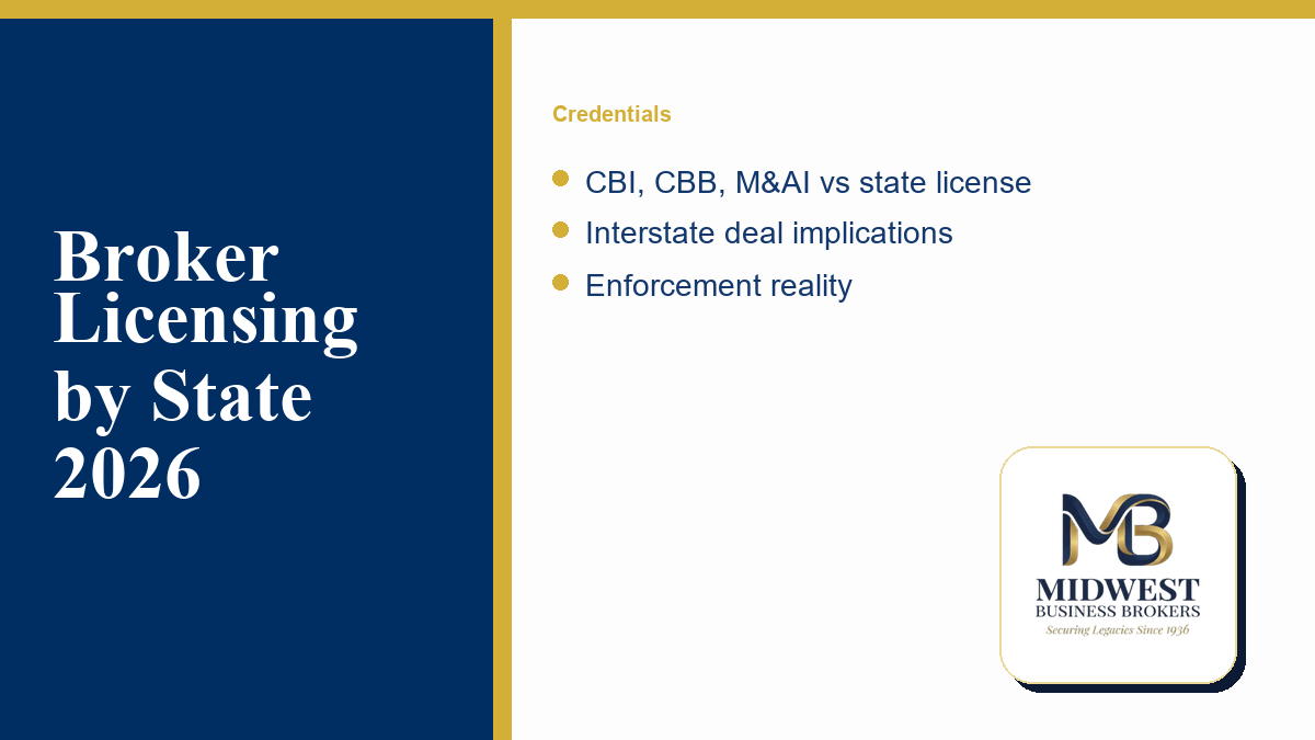 broker credentials