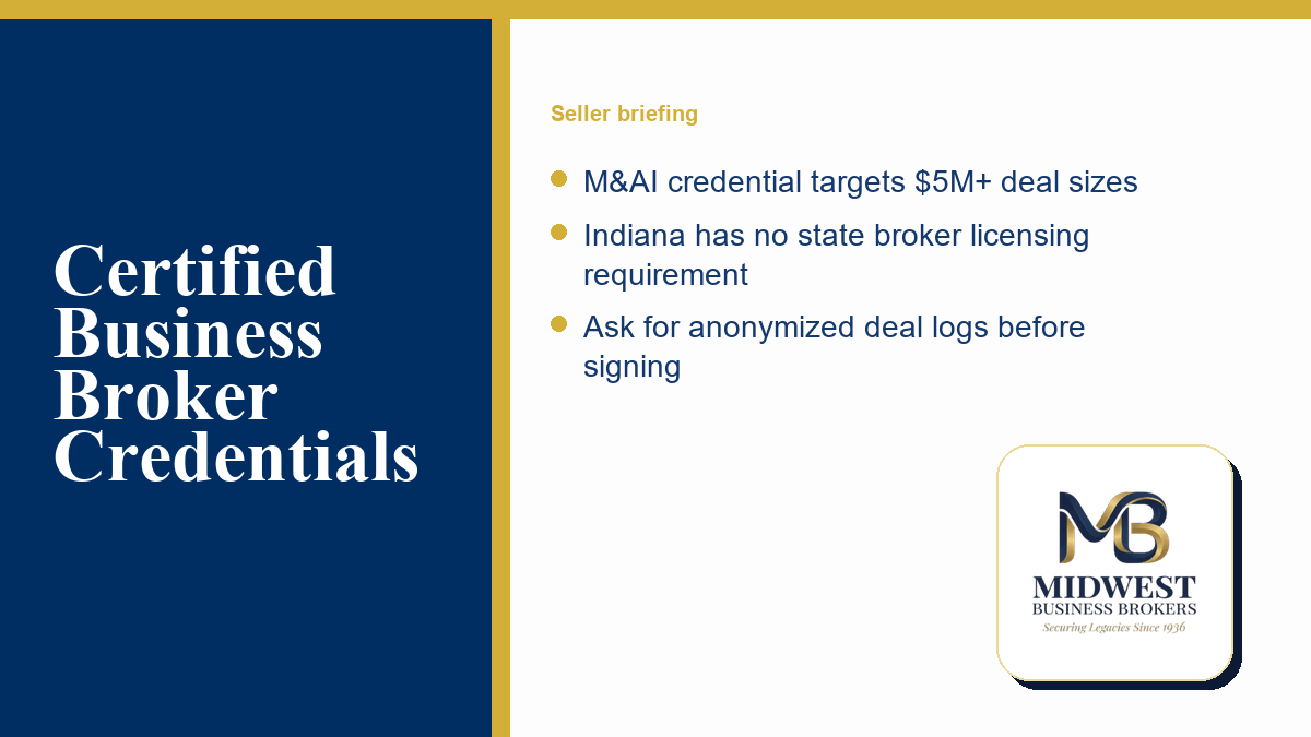 broker credential analysis